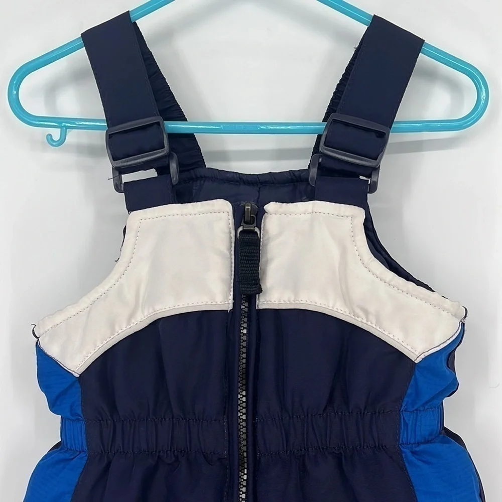 Zero Xposur Snow Bib Blue White Kids Size 12 Months